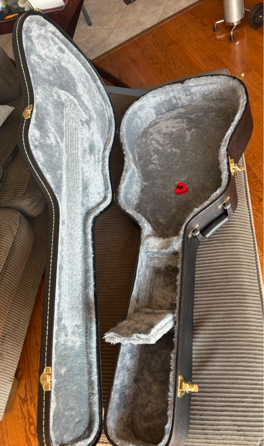 Fender acoustic guitar and case - photo 5