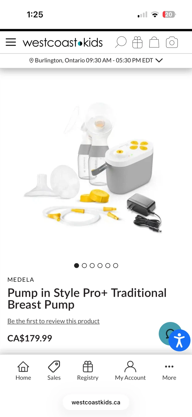 Medela Pump in Style Pro+ Traditional Breast Pump