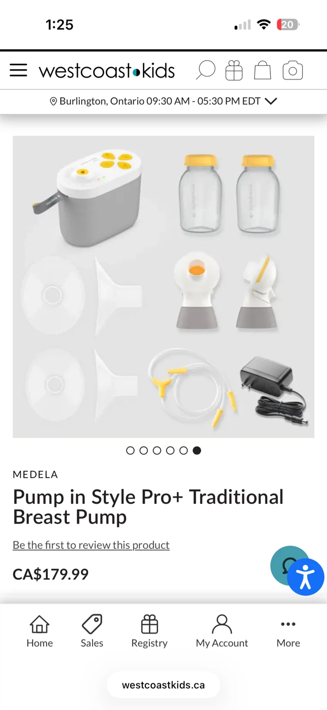 Medela Pump in Style Pro+ Traditional Breast Pump - photo 2