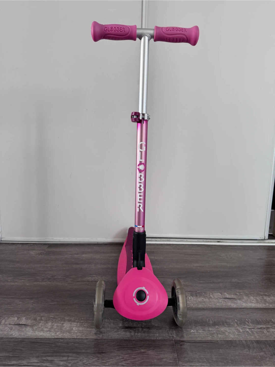 Globber Pink 3-Wheel Scooter - photo 2