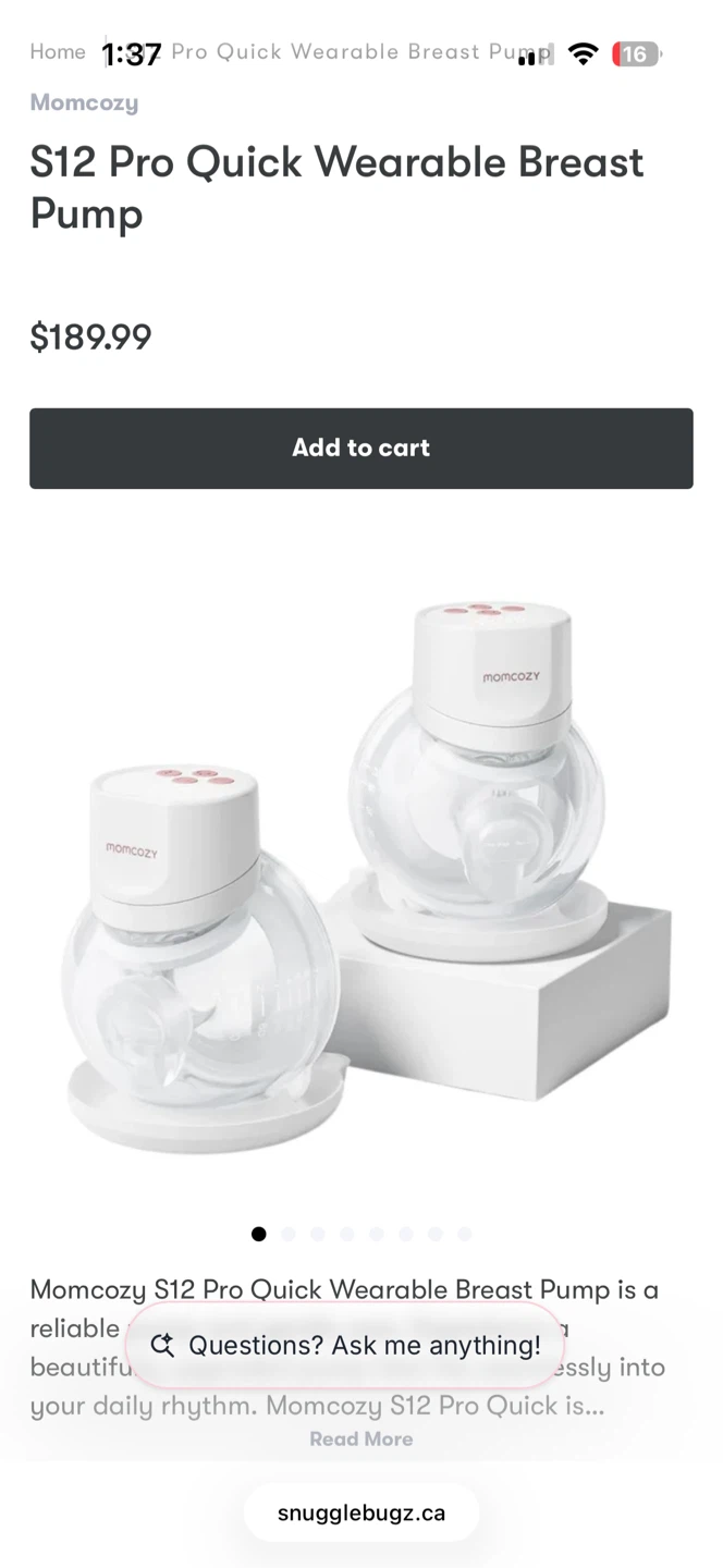 Momcozy S12 Pro Wearable Breast Pump