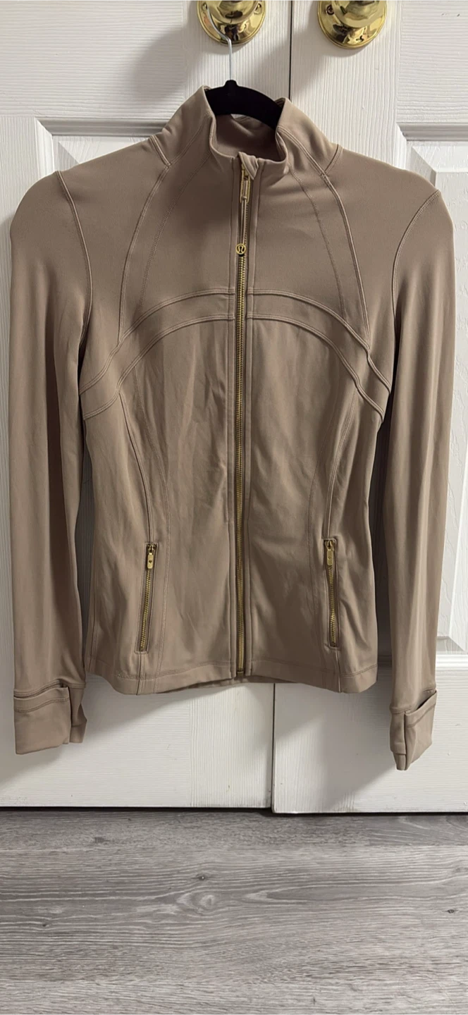 Lululemon Beige Track Jacket