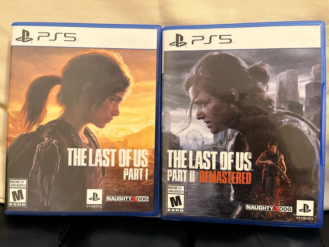 The Last Of Us Part 1&2 PS5 games