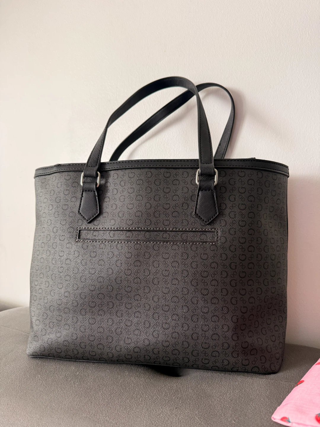 Guess Tote Bag with Pouch - Black - photo 3