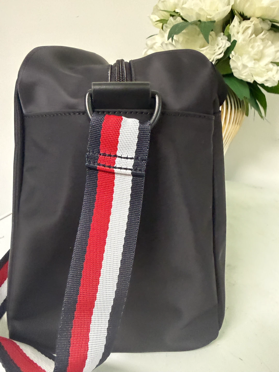 Tommy Hilfiger Black Nylon Messenger Bag - photo 4