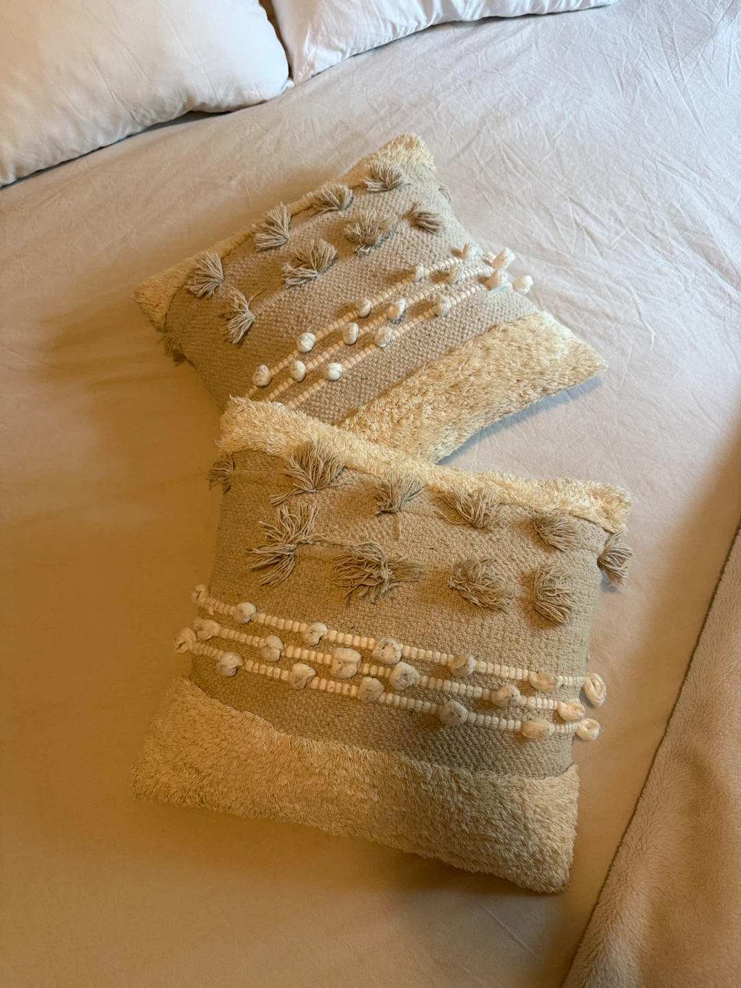 Boho Textured Accent Pillows (Set of 2) - photo 2