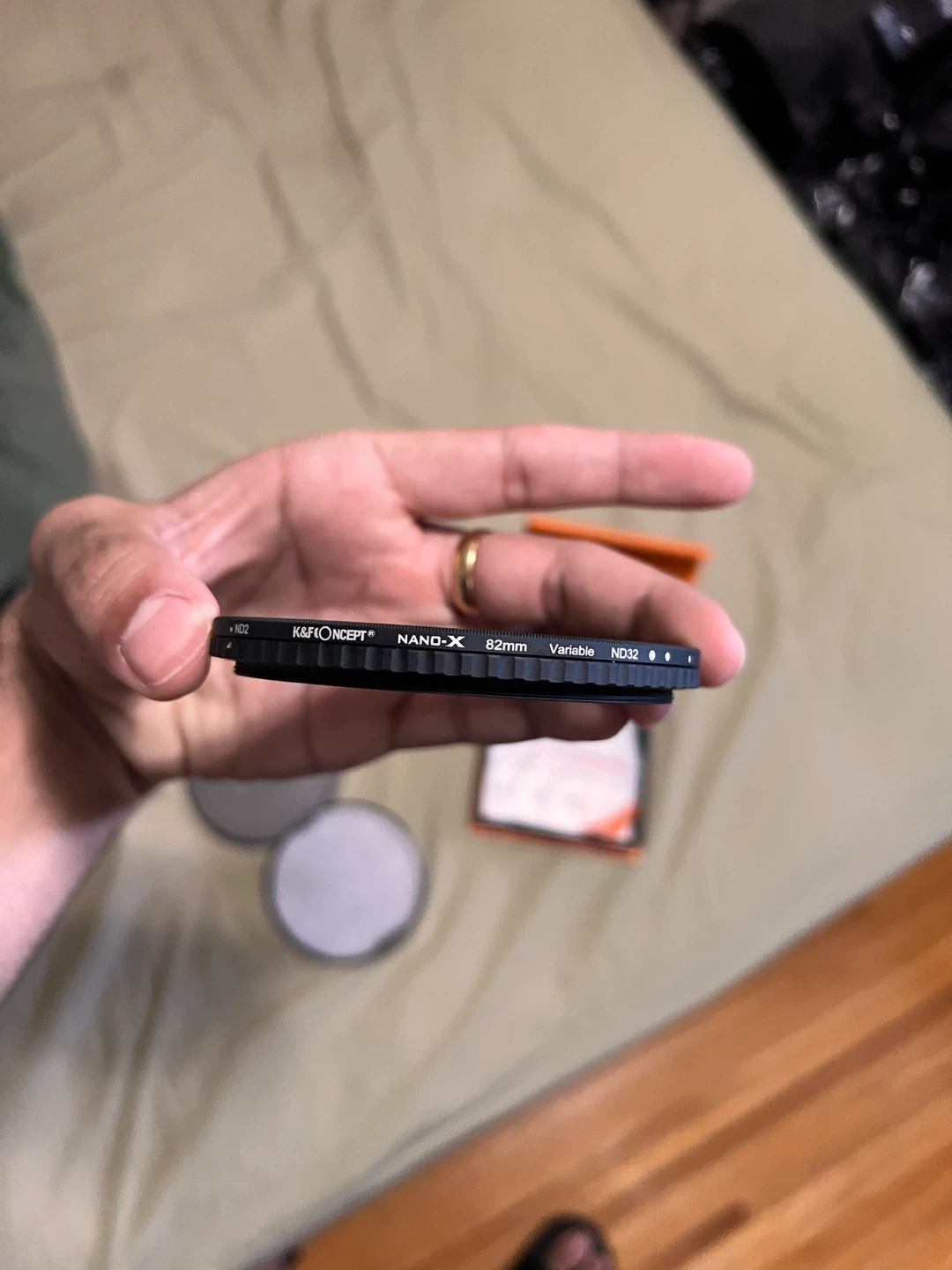 K&F Concept ND2-32 Variable ND Filter 82mm Lens Filter - photo 2