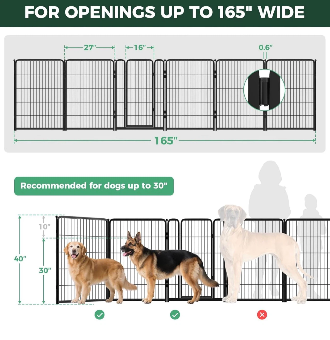 FXW Dog Gate Extra Wide - BNIB/ Sealed - photo 2
