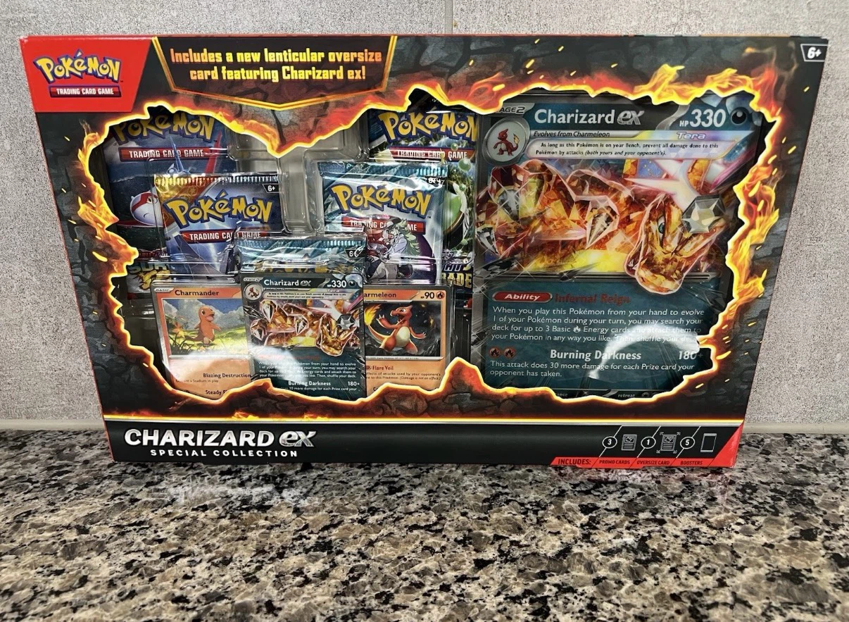 Pokemon Charizard EX Special Collection Box