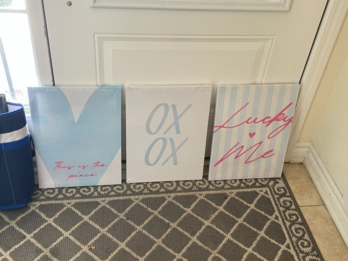 Wayfair Set of 3 Preppy 11”x14” Wall Art Prints bedroom decor - photo 2
