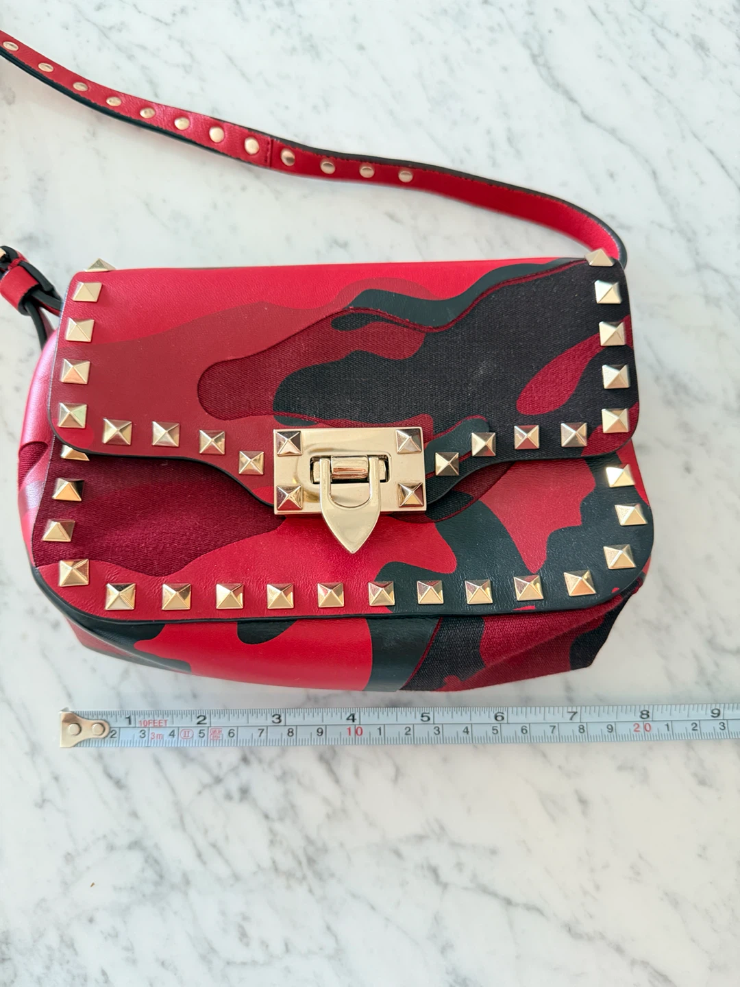 Valentino Garavani Rockstud Camouflage Shoulder Bag - photo 5