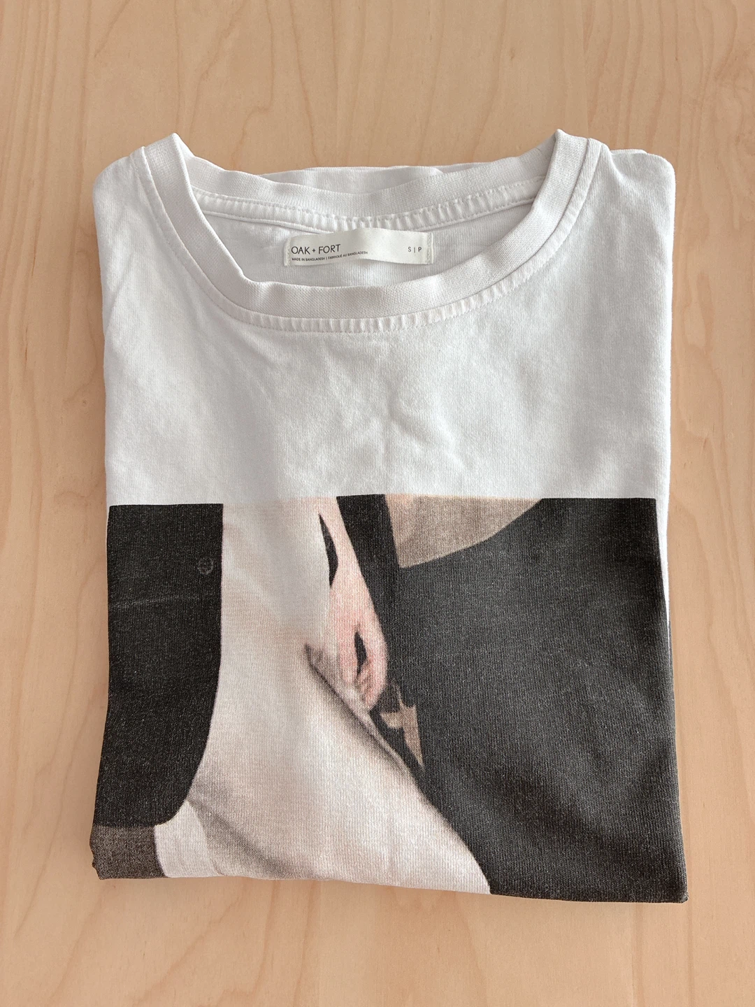 Oak + Fort White Graphic T-Shirt