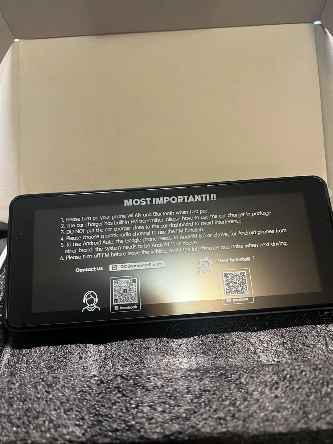 Smart Screen Car Display RC09 - photo 4