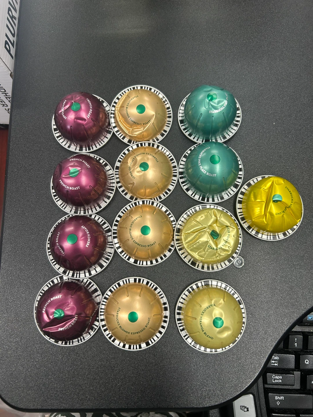 Variety of Starbucks Espresso Pods