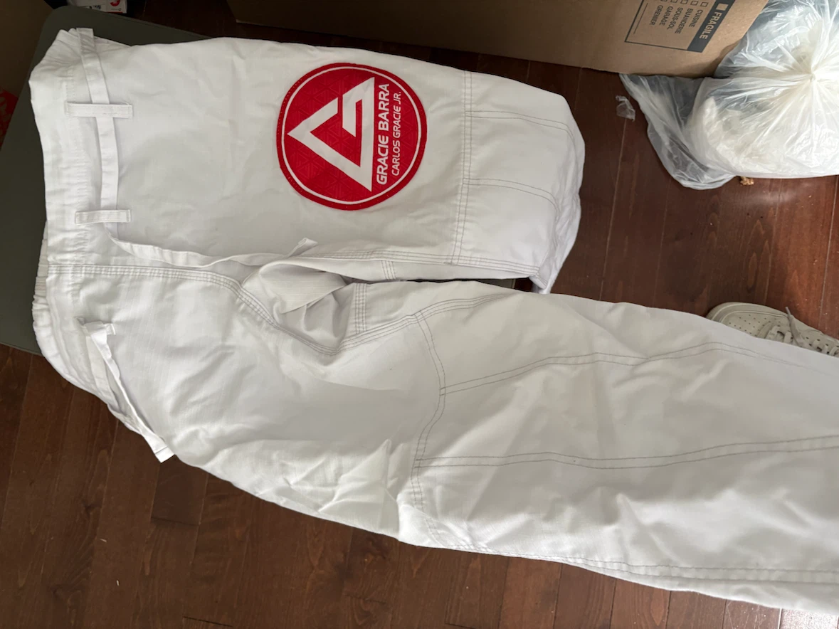 Gracie Barra Jiu Jitsu Gi Set - White - photo 3