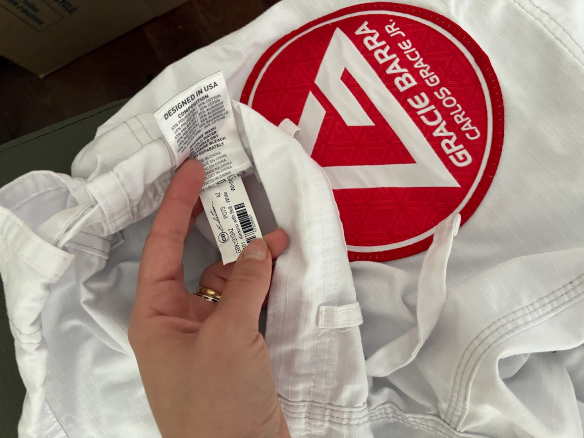 Gracie Barra Jiu Jitsu Gi Set - White - photo 4