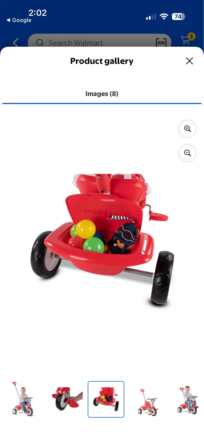 Smartrike tricycle for toddler paw patrol - photo 2