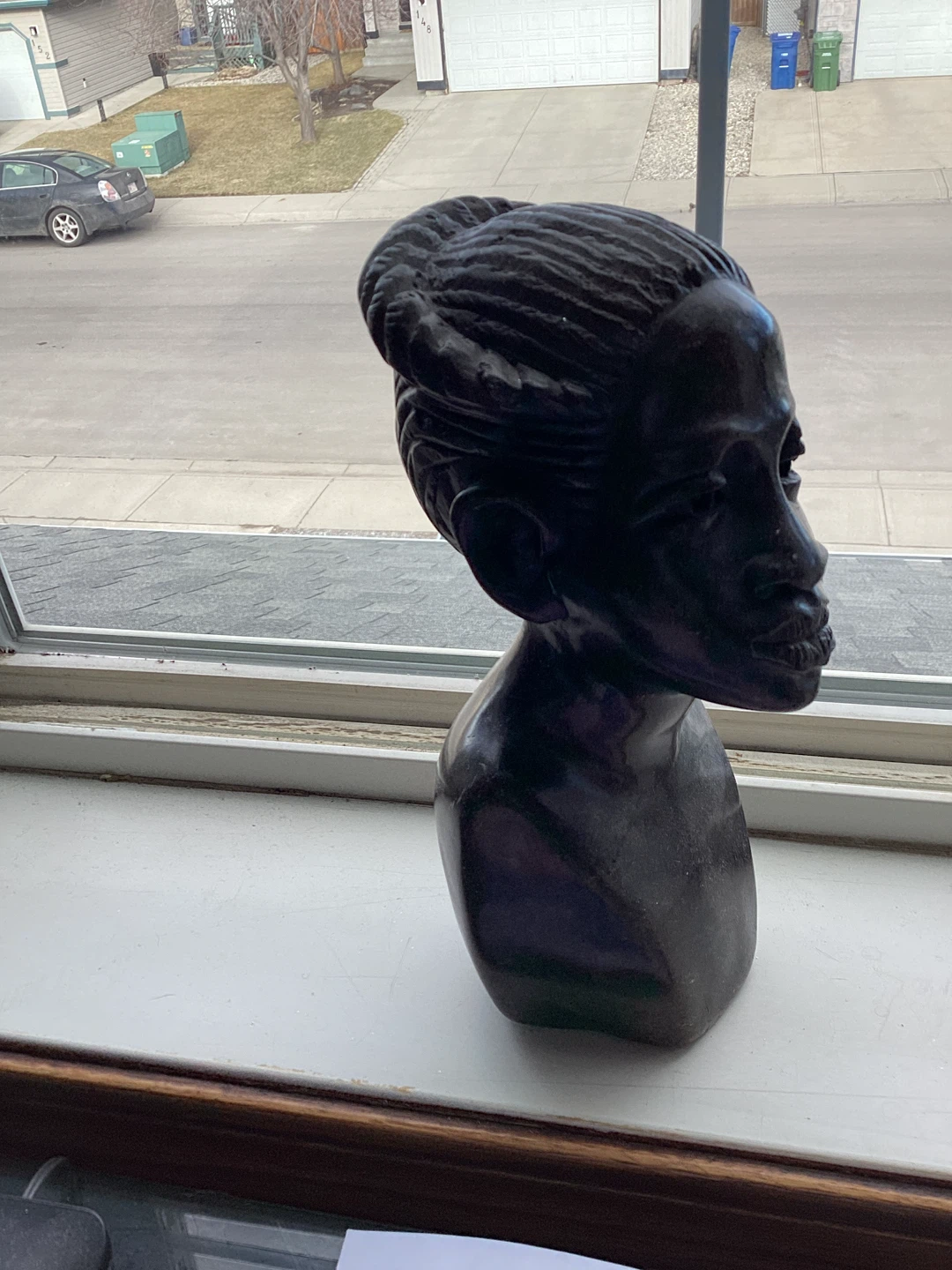 Carved Wooden Bust Sculptures - photo 2