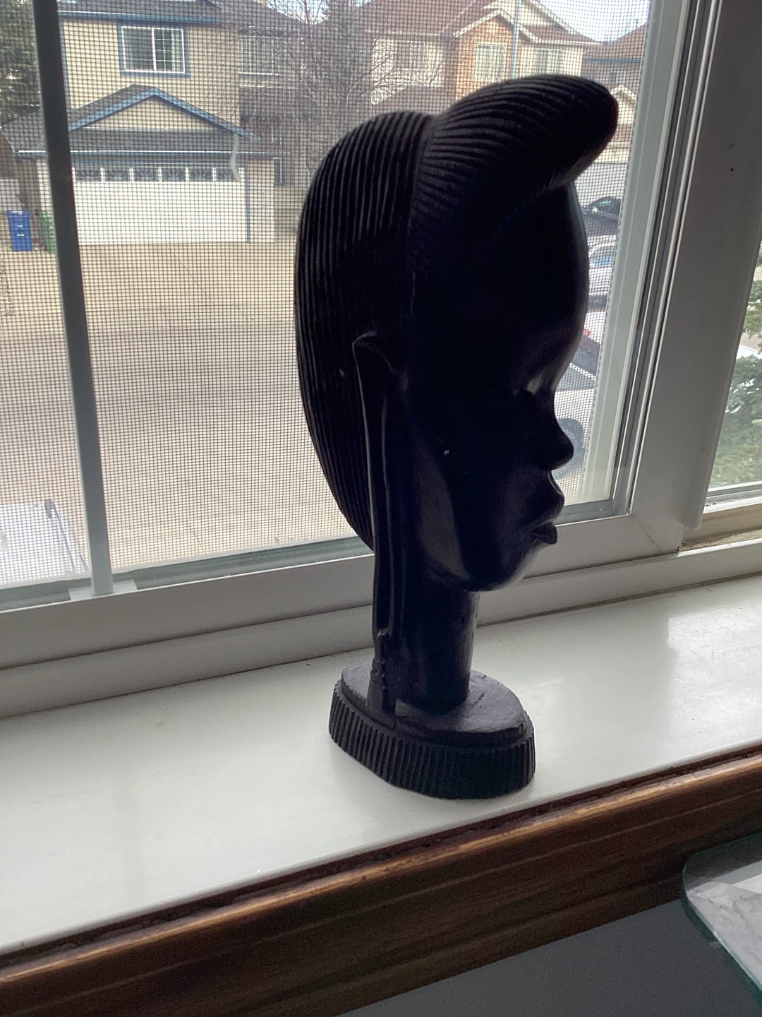 Carved Wooden Bust Sculptures - photo 3