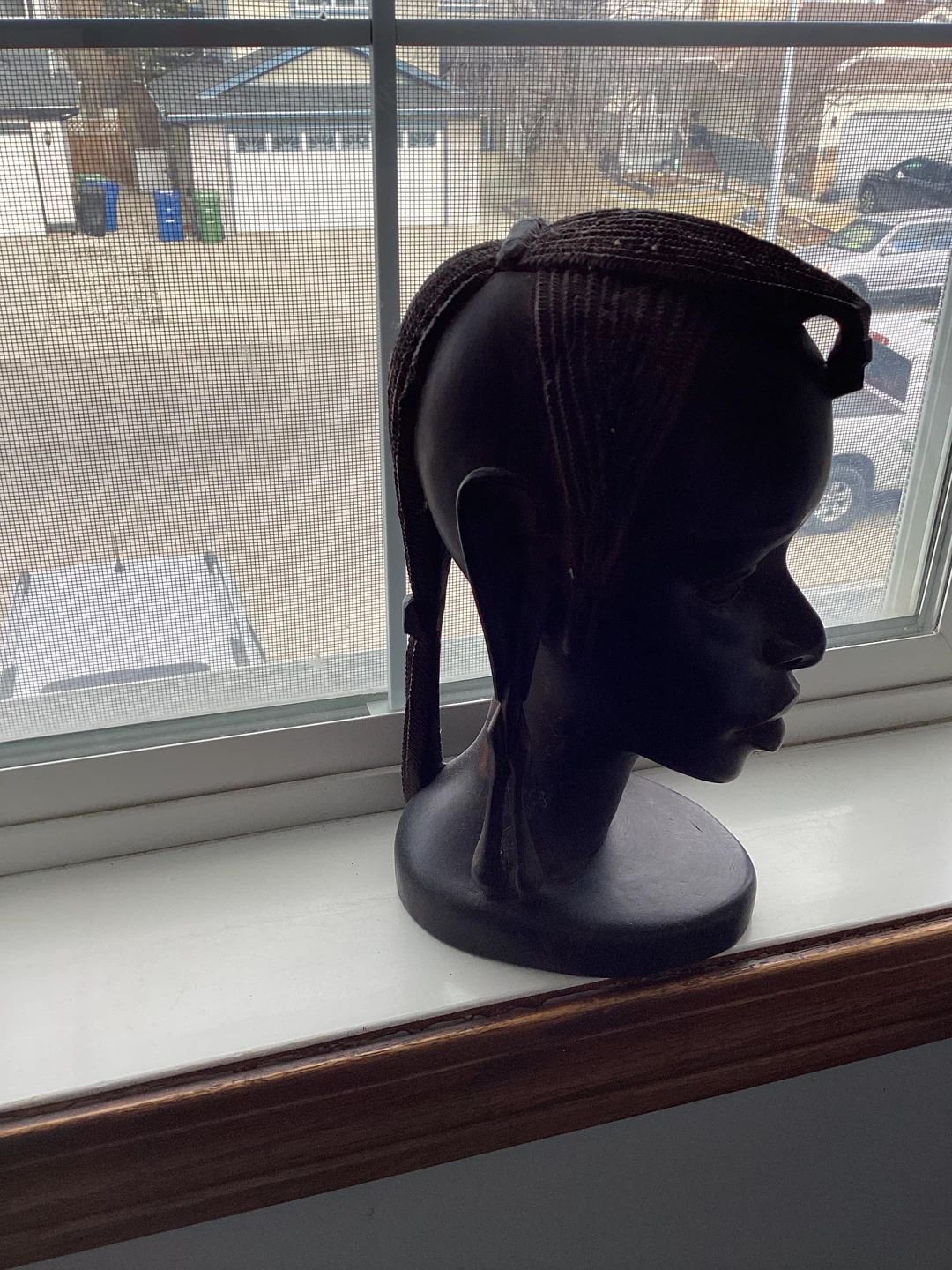 Carved Wooden Bust Sculptures - photo 4