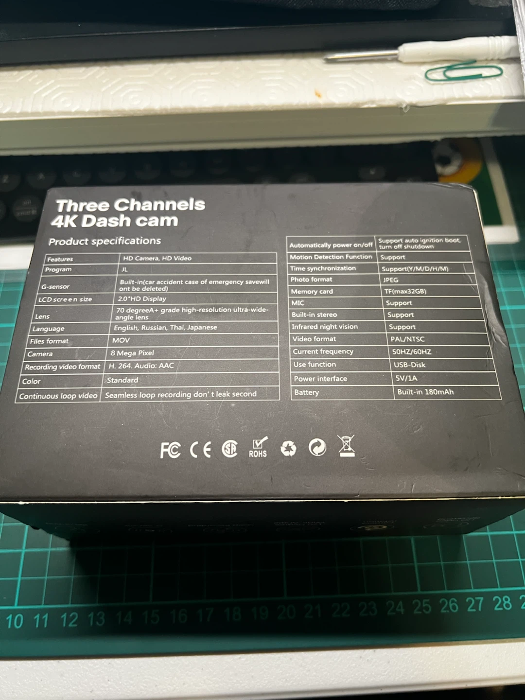 Prilotte Three Channels 4K Dash Cam - photo 3