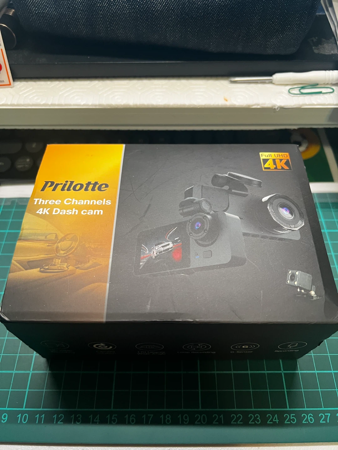 Prilotte Three Channels 4K Dash Cam - photo 5