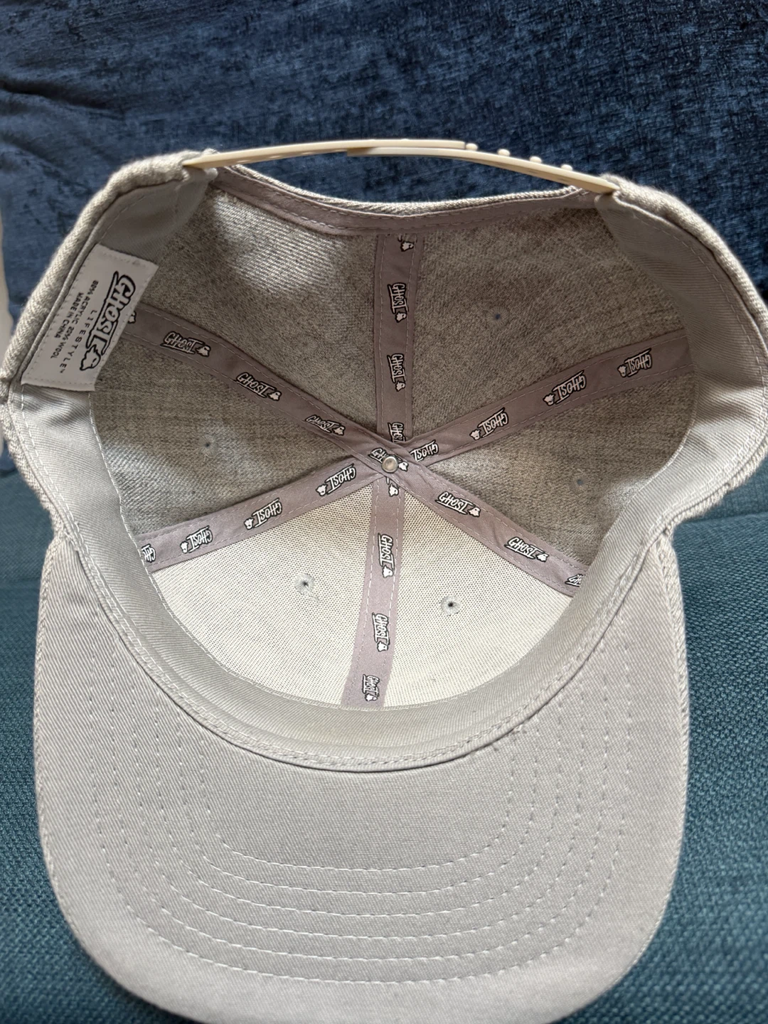 Ghost Snapback Hat - Grey - photo 3