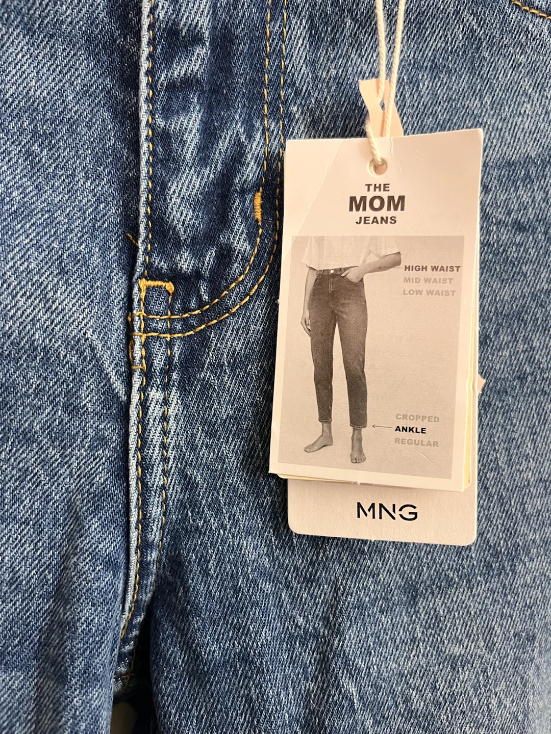 MNG Mom Jeans - High Waist - Ankle Length - photo 3