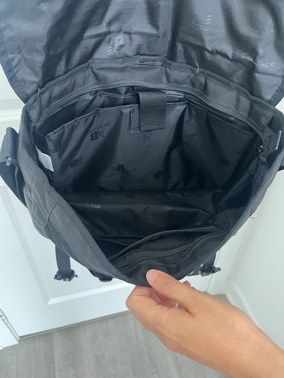 New Balance Black Messenger Bag with Detachable Pouch - photo 2
