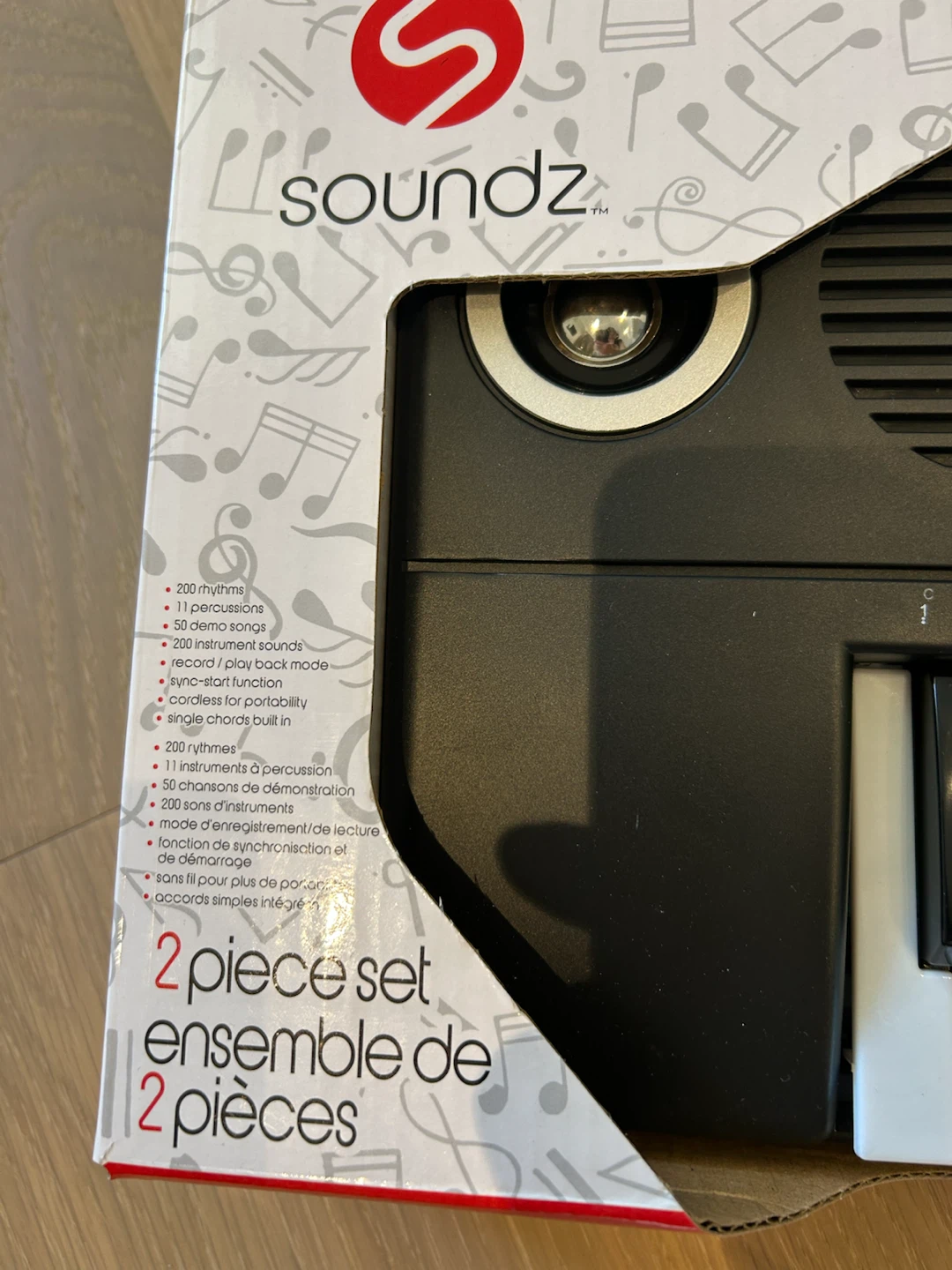 Soundz Electronic Keyboard and Drum Set - photo 5