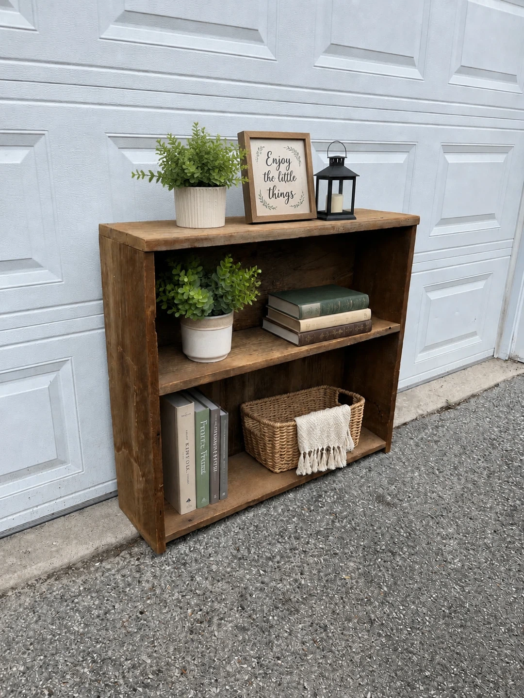 Solid Wood Antique Shelf - photo 3