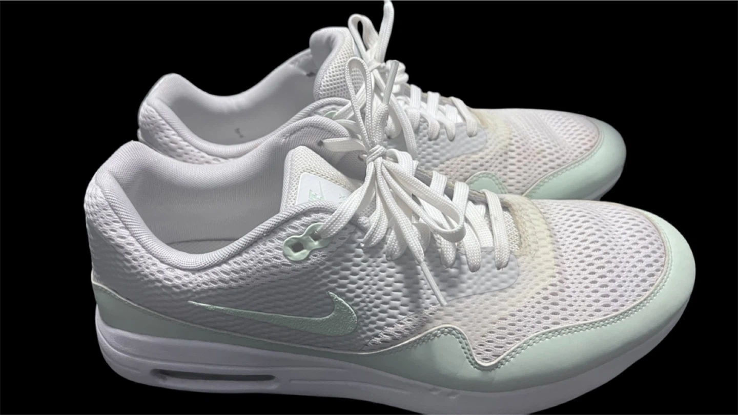 Nike Air Max 1 Sneakers - White/Light Green