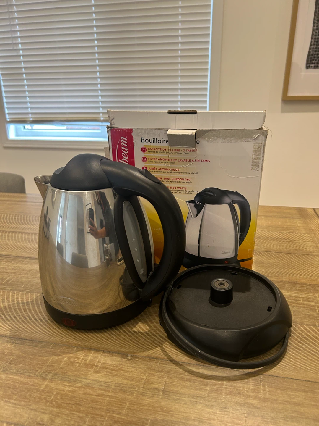 Sunbeam Stainless Steel Electric Kettle