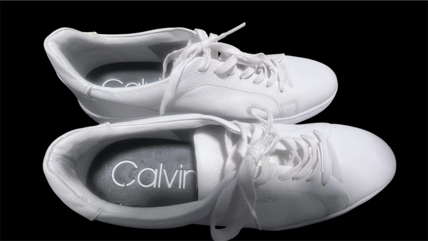 Calvin Klein White Leather Sneakers - photo 3