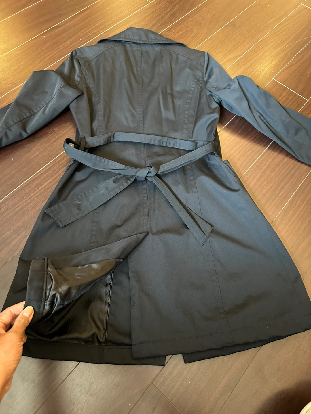 Michael Kors Black Trench Coat - photo 3