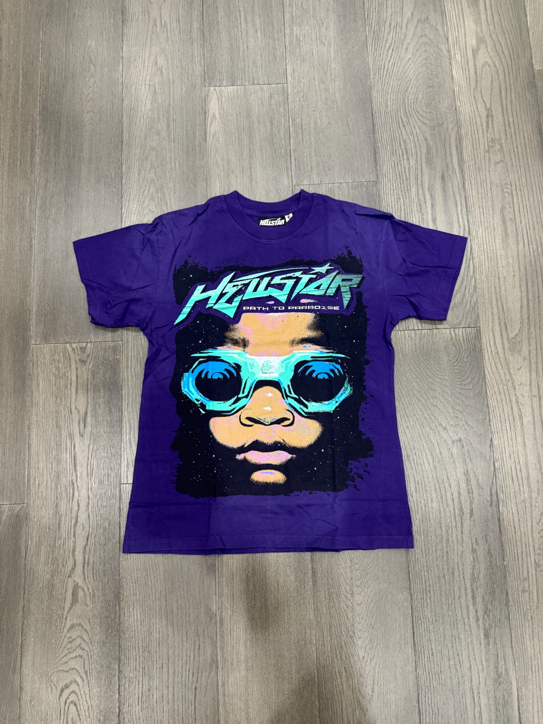 Hellstar Purple Goggle Tee