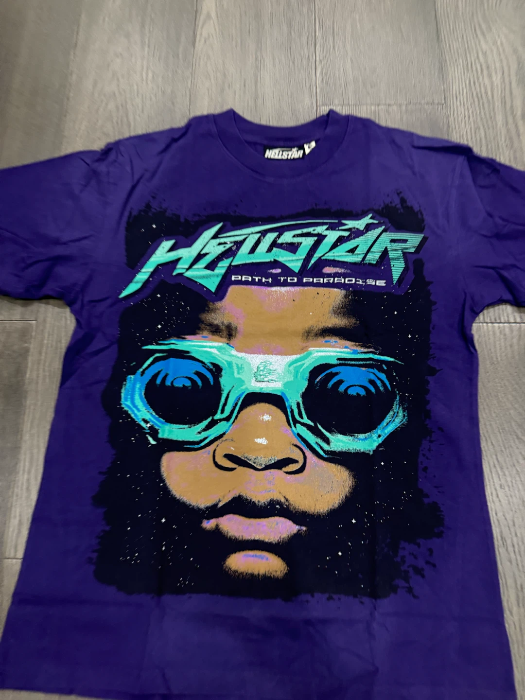 Hellstar Purple Goggle Tee - photo 2