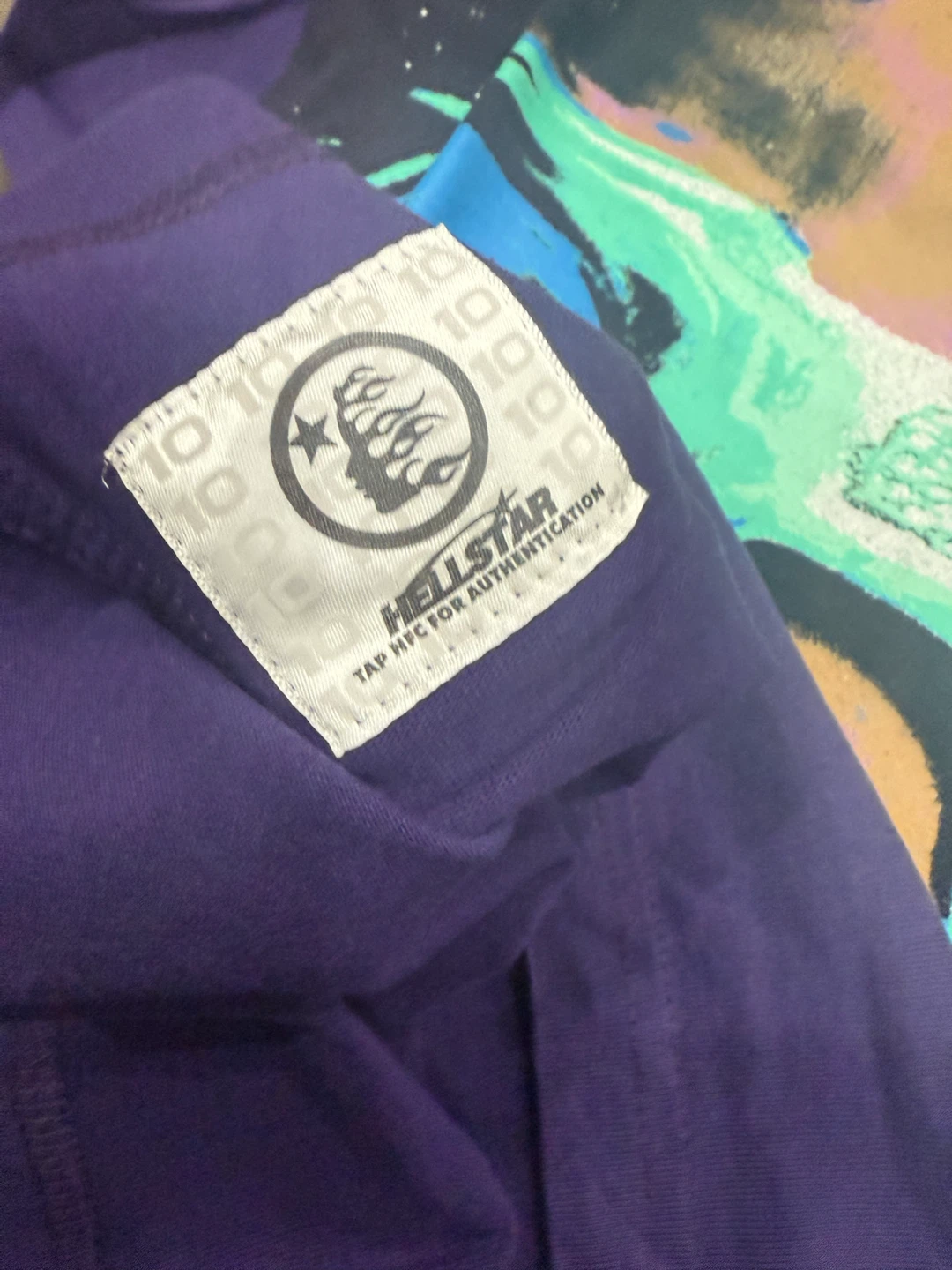 Hellstar Purple Goggle Tee - photo 4
