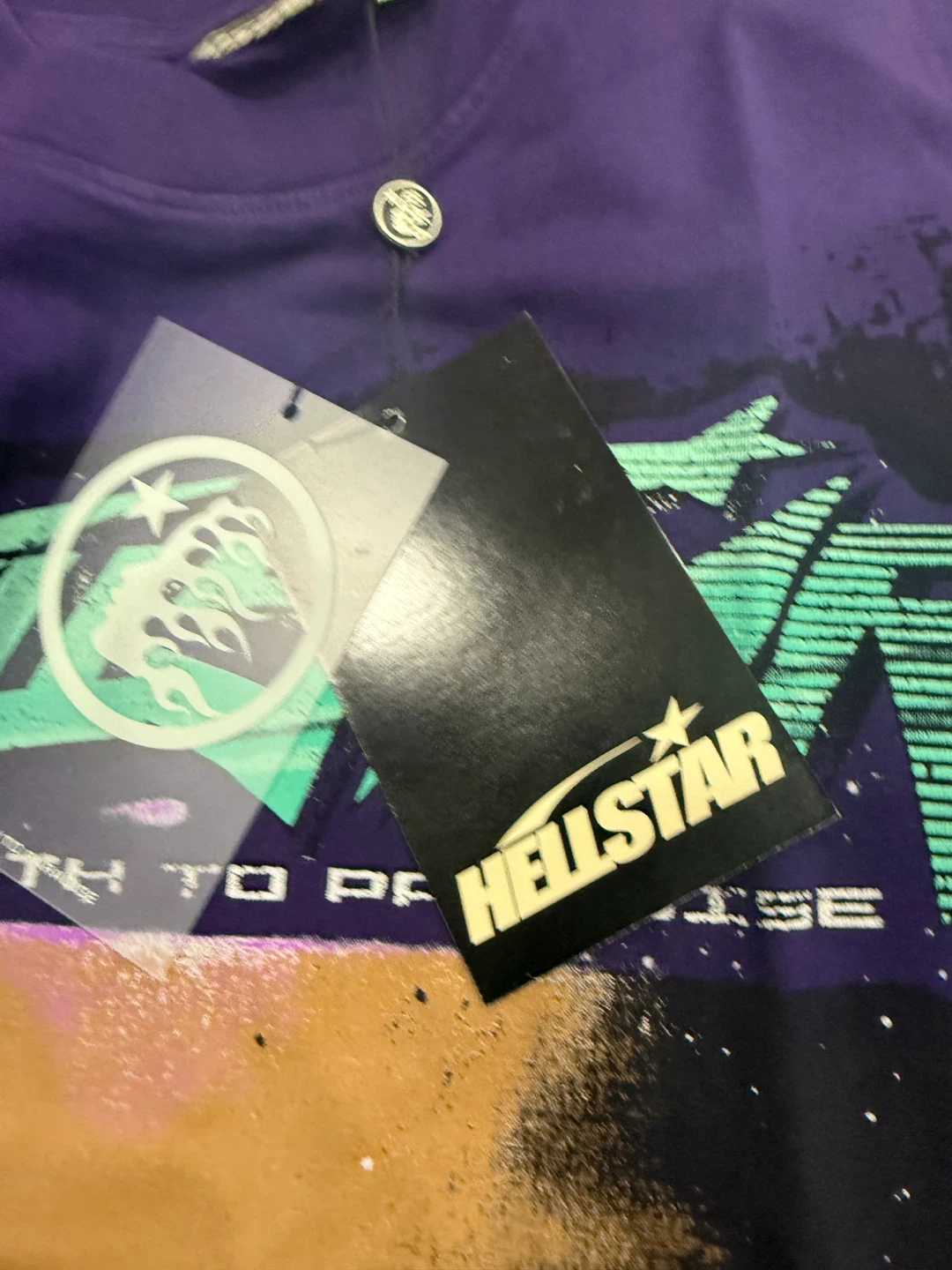 Hellstar Purple Goggle Tee - photo 5