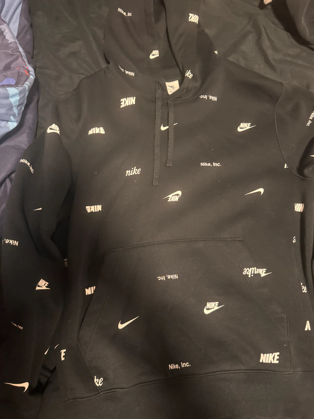 Nike All-Over Print Hoodie and Sweatpants Set