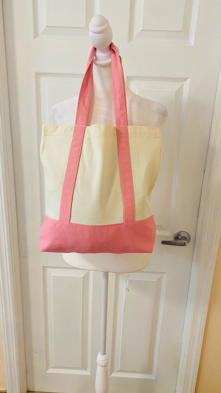 Handmade tote 14x13x4 - photo 4