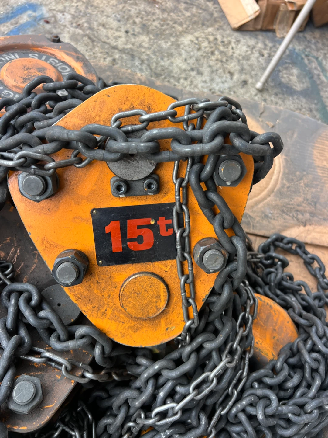 Harrington Inc. 15 Ton Chain Hoist - photo 2
