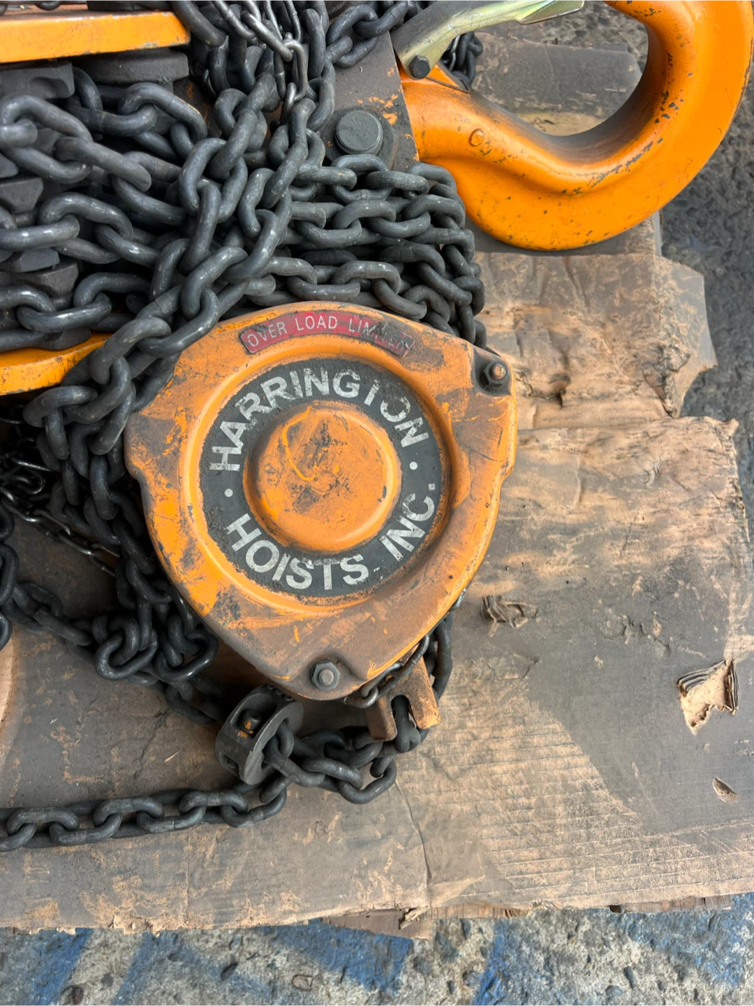 Harrington Inc. 15 Ton Chain Hoist - photo 4