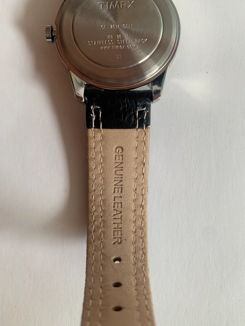 Timex Men's Watch Genuine Leather strap - photo 4