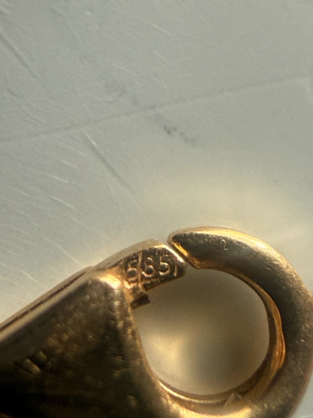 14K Tri-Color Gold "X and O" Bracelet – Solid Gold - photo 3