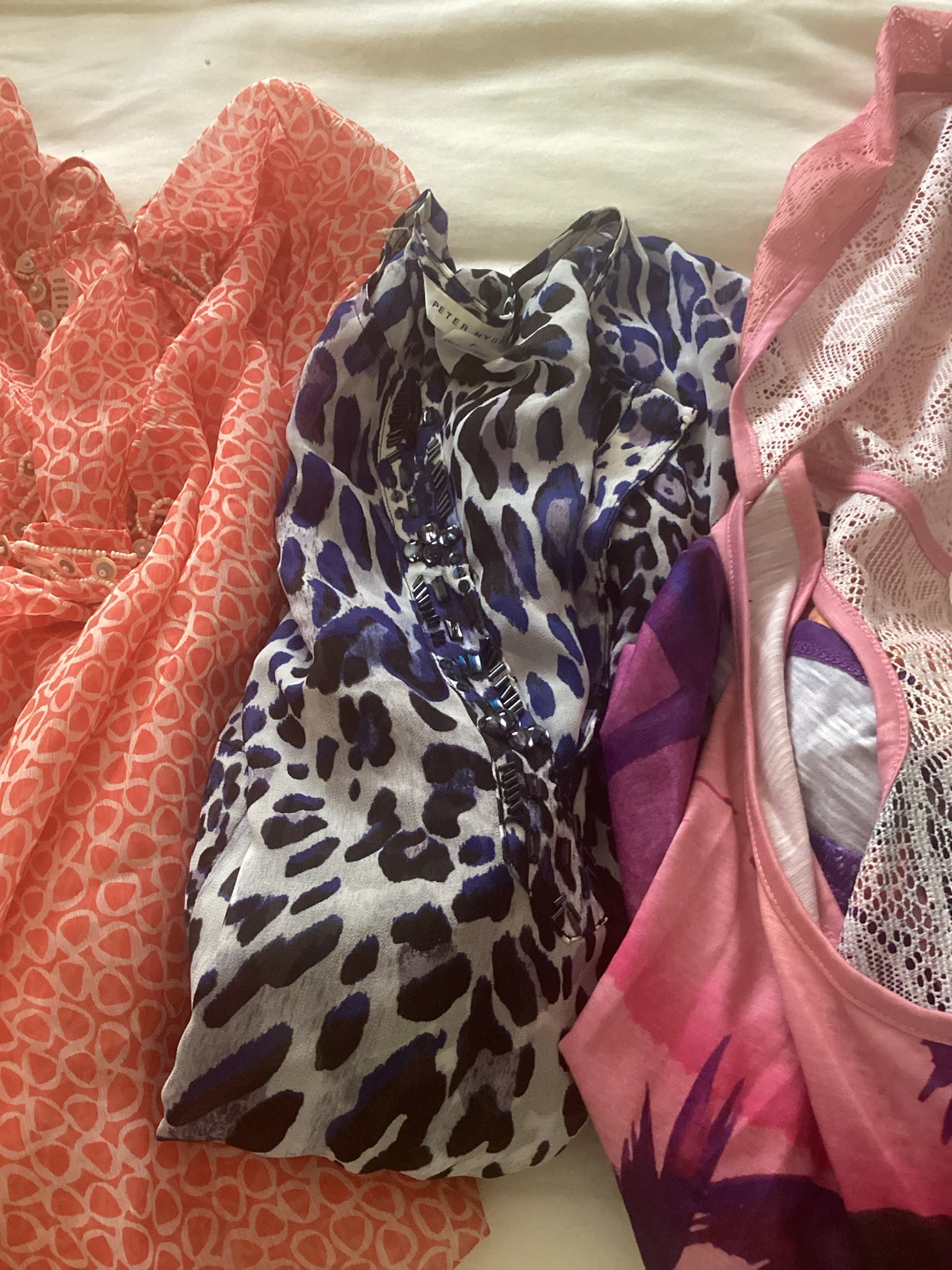 Peter Nygard Leopard Print Blouse