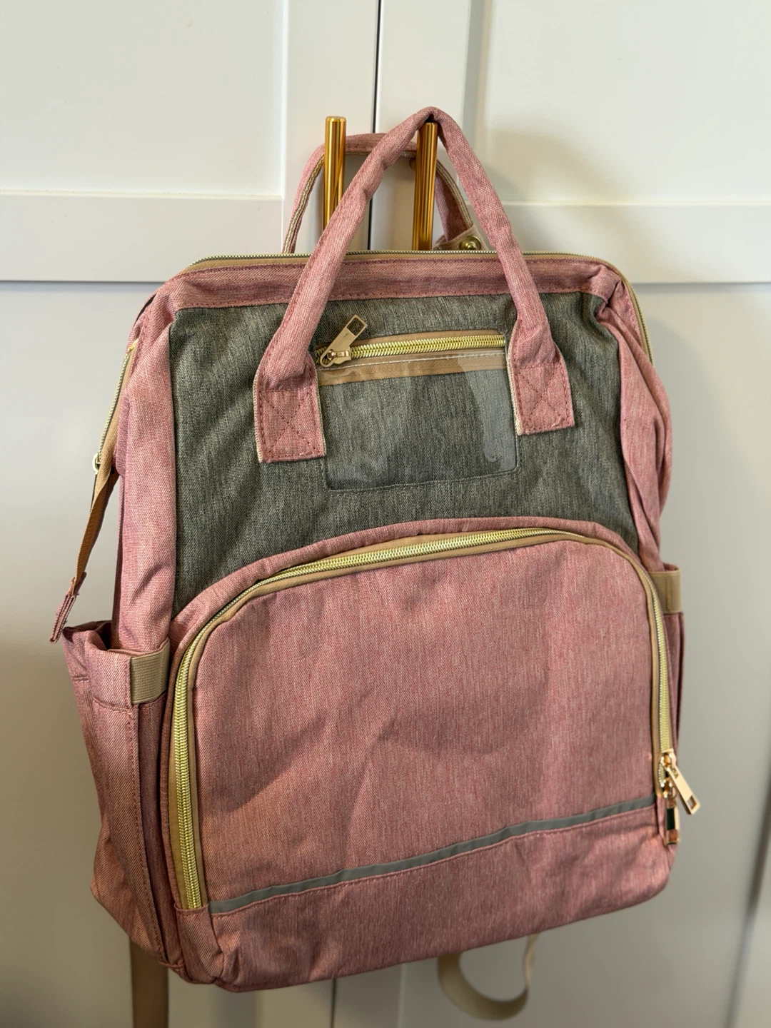 Pink Diaper Backpack