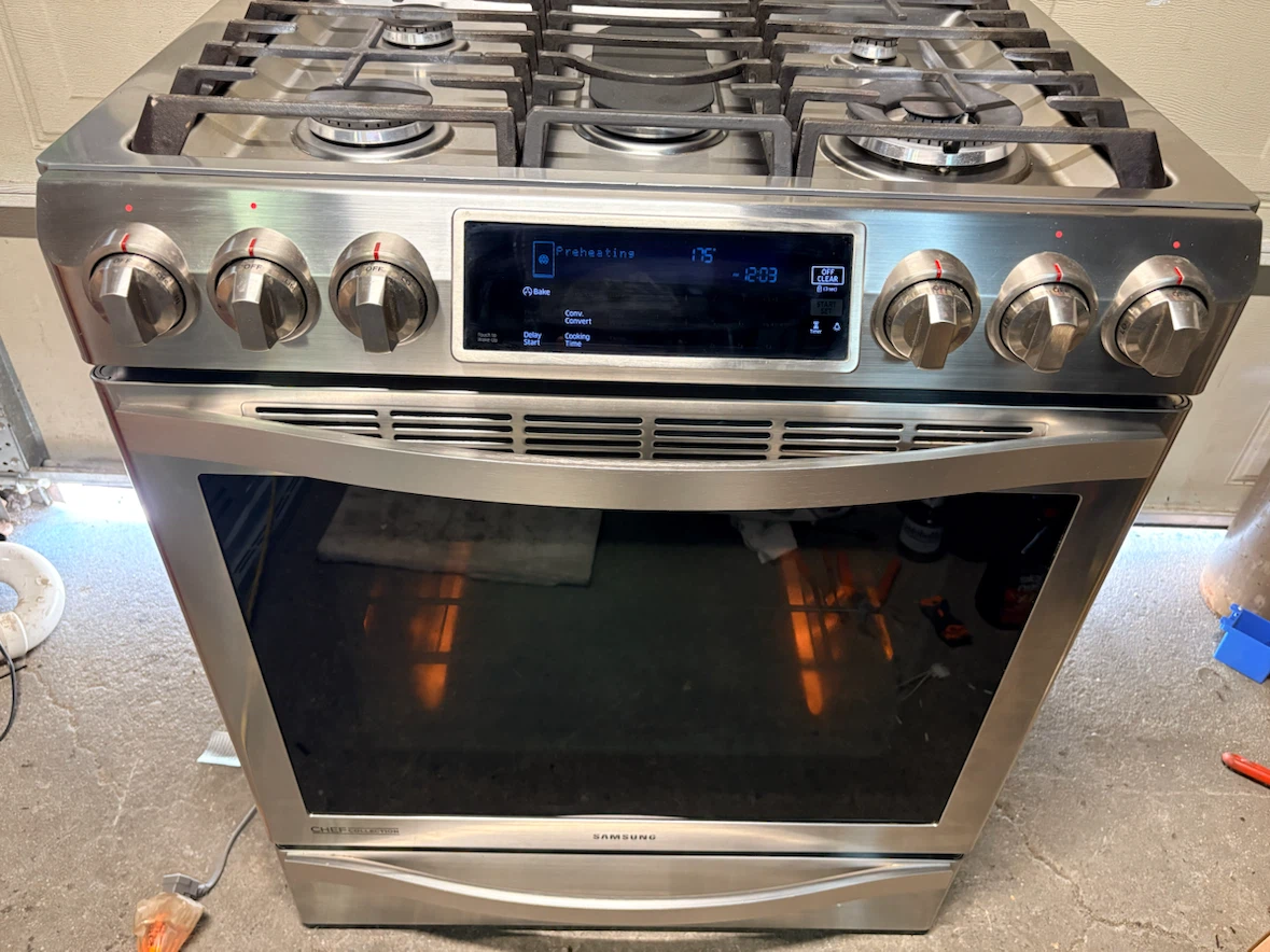 Samsung gas stove Chef Collection!!! - photo 3