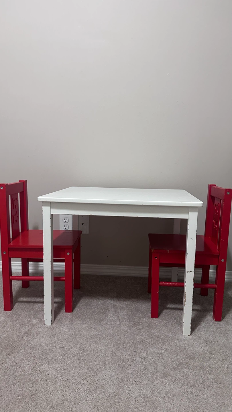 IKEA Kids Table and Chairs Set