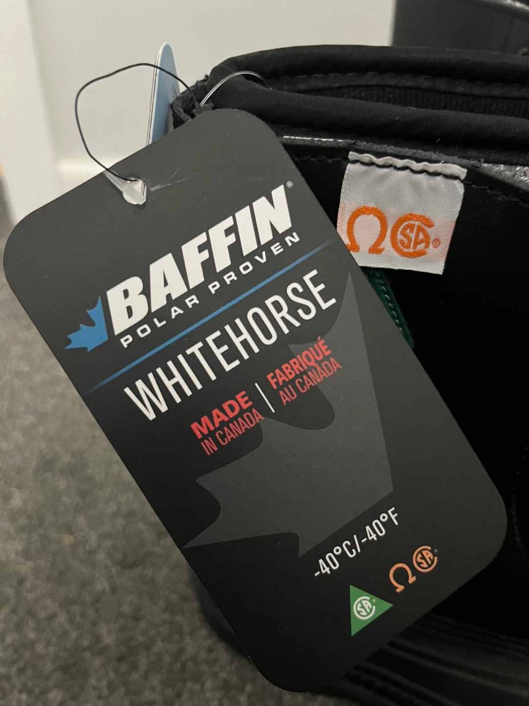 Brand New Baffin Whitehorse Steel Toe Winter Work Boots - photo 5